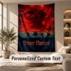 Tapestry Custom Name Text, Wall Hanging Tapestry Home Room DecorStranger Things