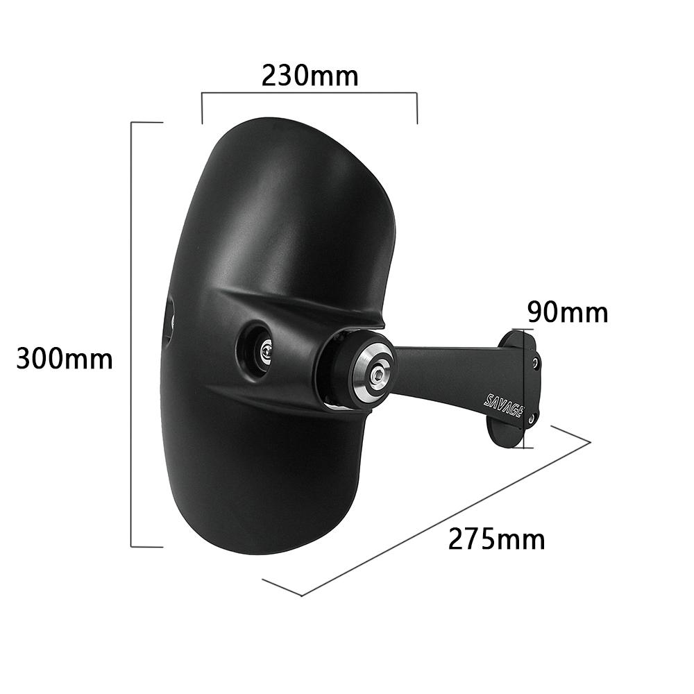 Para BMW R NINE T 9 R NINET Pure Scrambler Racer Urban G S RNINET Guardabarros Trasero de Motocicleta Guardabarros de Barro Hugger de Neumático Protector contra Salpicaduras de Rueda