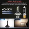 4x H7 Led Headlight Bulb Kit High Low Beam 120w 60000lm Super Bright 6000k White - Ya_sys1