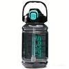 Water Bottle Summer Water Cup Straw Cup Large Capacity High Temperature Resistant Sports Large Capacity Fitness Cup Large Ton Barrel
