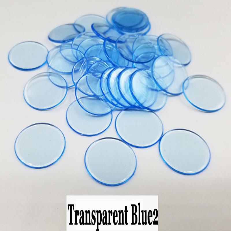 100Pcs 19Mm Count Bingo Chips Markers For Bingo Game Cards Plastic For Classroom Children And Carnival Bingo Games