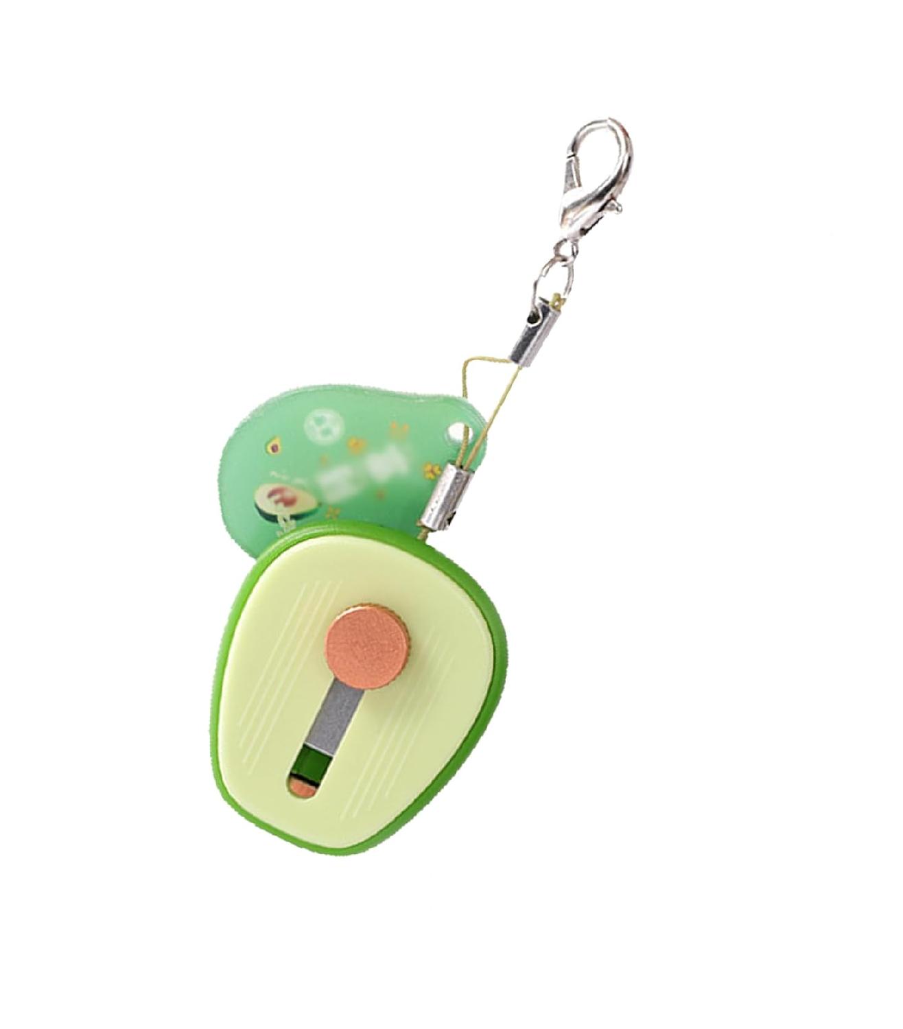 

Avocado shaped fruit and vegetable peeler - stainless steel blade, portable keychain, suitable for apples, cucumbers, potatoes,