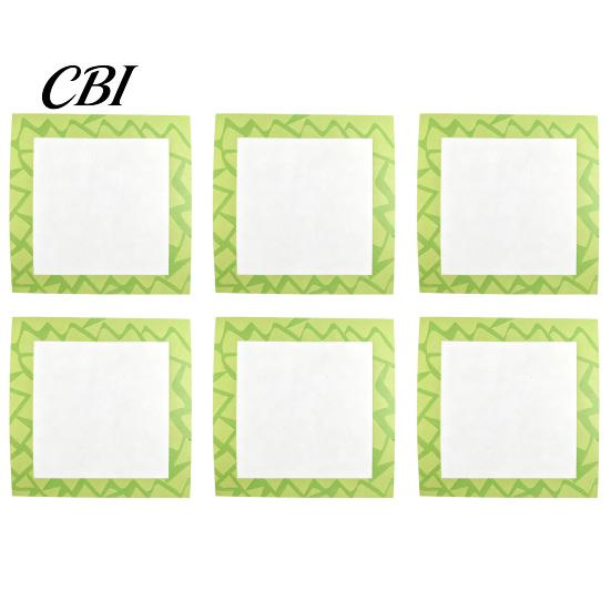 Beads Painting Grid Paper 6/12 Sheets Rhinestone Art Release Section Frame Film, Reusable Non-stick Bead Film for Crafts, Accessories Tools Sectioning 6pcs зелёный