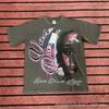 2025 Amerikanische trendige Marke Vall gewaschen alt bedrucktes kurzärmeliges Hip-Hop lockeres Streetwear-T-Shirt für Männer und Frauen