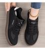 Leichte Frühlings-Freizeit-Damenschuhe in einfarbiger deutscher Stilrichtung, vielseitig, weiß