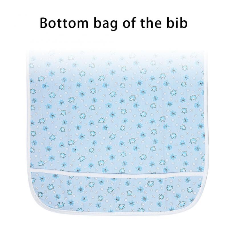 Double Layers Waterproof Saliva Towel Aprons