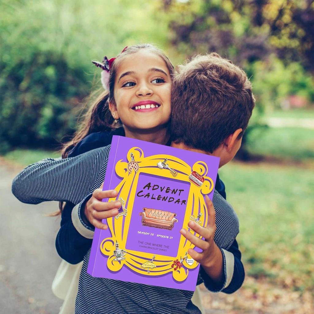 Numărătoare Inversă Găuri Brățară DIY Veselă Cutie Cadou Surpriză 24 de Piese