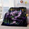 Gothic Adams  Blanket Flannel Blanket for bed, sofa, Camping, Hiking, Picnic Essentials, gift for family Fan gifts