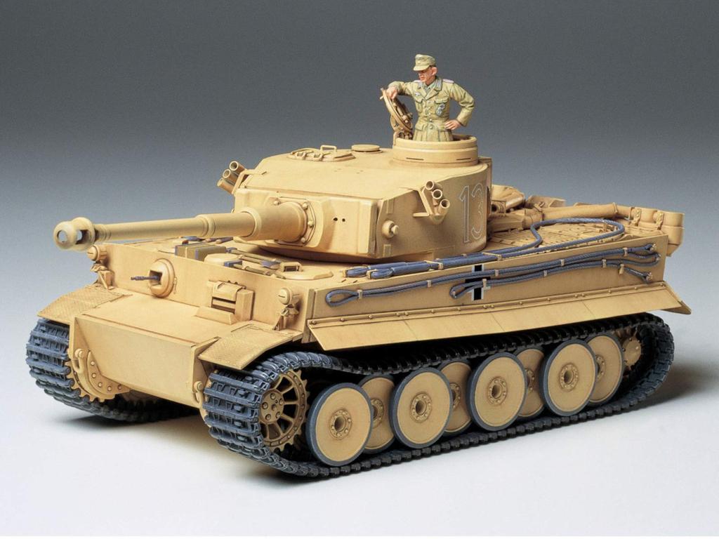Tamiya Military Miniature Series Tiger I Very Early Type 1/35
