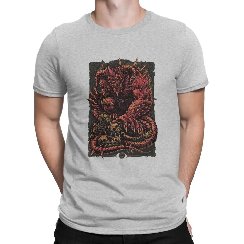 Monster Unique TShirt D-Diablo Leisure T Shirt Newest T-shirt For Adult Unisex