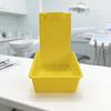 Dental Lab Storage Box With Clip Dental Working Lab Pan For Denture Mold Transport And Organization In Workshop