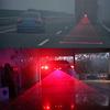 Car Motorcycle Laser Fog Light Anti Collision Tail Braking Signal Warning Lamp