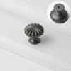 Cabinet Knobs Drawer Knobs Aluminum Pumpkin Design Round Door Knobs for Living Room Kitchen Cupboard