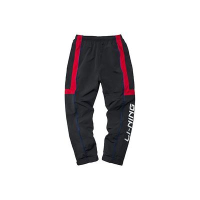 Li Ning SS19 Paris Fashion Week Series Casual Running Sports Long Pants Men Bottoms Black AKXP021-2