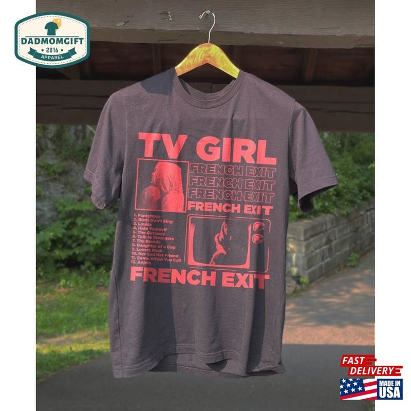 TV Girl Shirt TV Girl Cotton Black Unisex T-shirt S-5XL VM9189 Unisex T-Shirt S