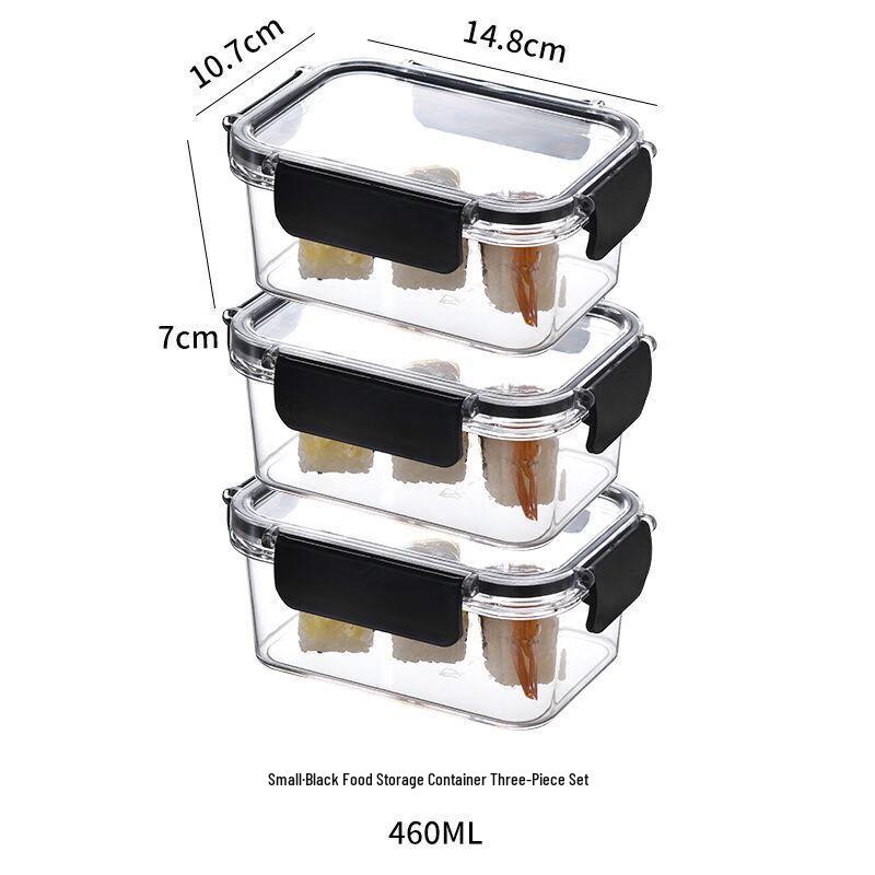 ME Kitchen Plastic Food Storage Containers Small (3-pack)