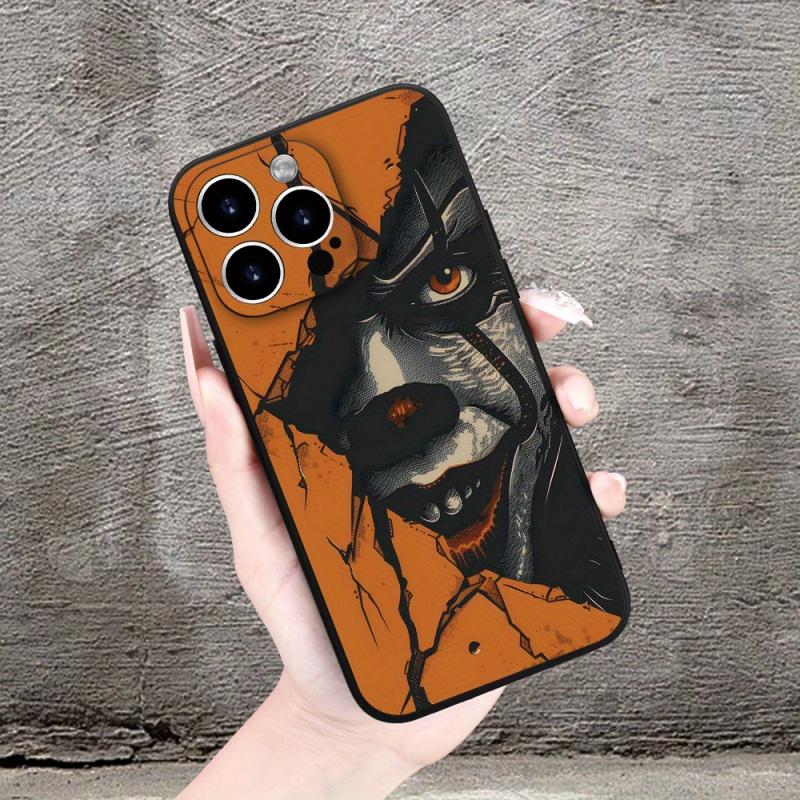 Horror Clown Graphic Phone Case For iPhone 16 15 14 13 12 11 X XR XS SE2 SE 8 7 Plus Pro Max Mini Silicone Back Cover