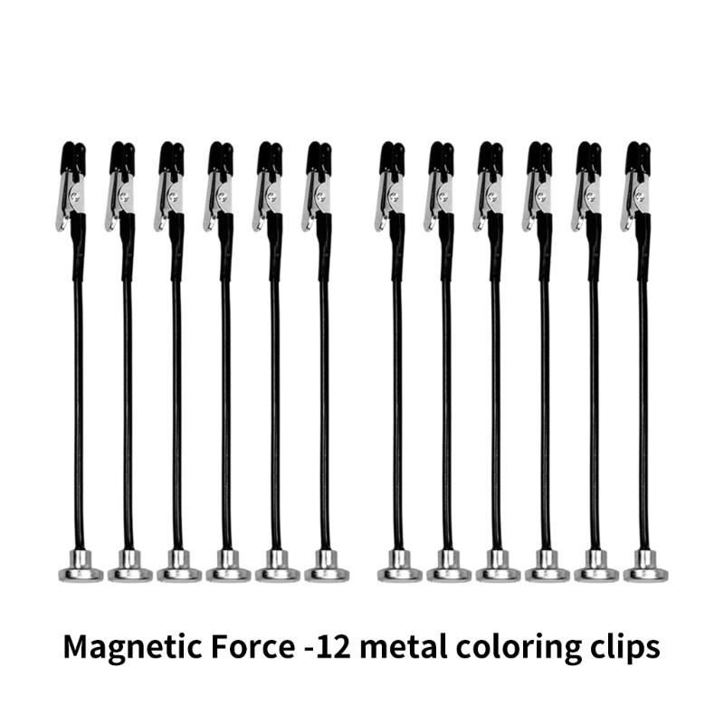 10Pcs Flexible Magnetic Crocodiles Clip Sticks Kit for Model Painting and Gunpla Assembly