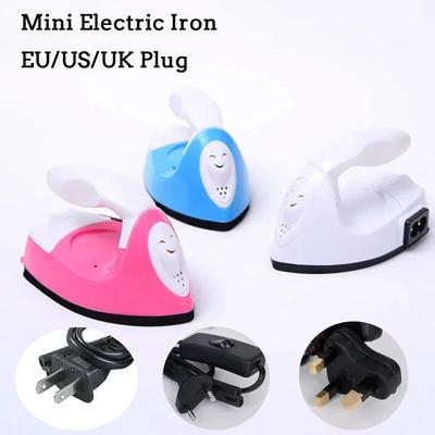 Mini Electric Iron Portable Handheld Heat Press Home Travel Craft Iron for Ironing Baby Clothes Heat Press Machine Handmade DIY