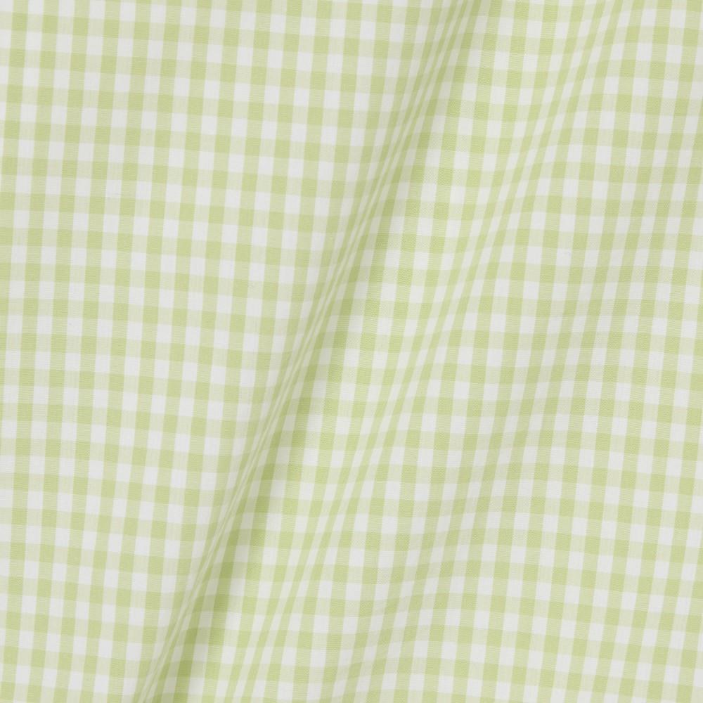 [Lacoste] Men's Light Poplin Gingham Check Short-Sleeve Shirt CH2346-56G4AJ