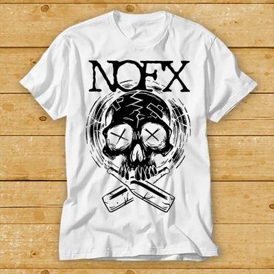 NOFX Lebka Pivo Hudební Skupina Nikdy Nevěř Hippíkovi Tričko 2454