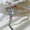 Fashion Versatile Women's Small and Cute Star Steel Band Quartz Watch Women High Quality Silver Wristwatch Vintage Female Clock