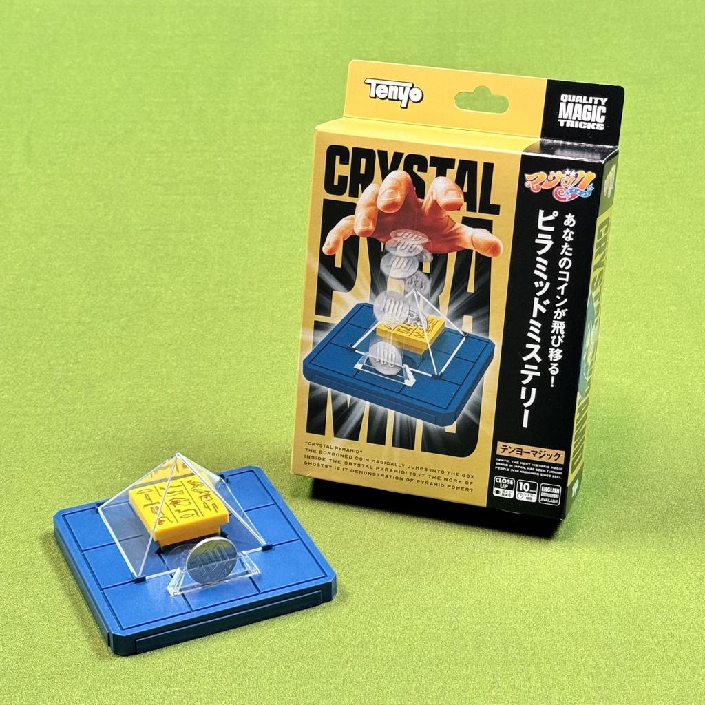 Tenyo Magic Make Your Coin Pyramid Mystery No Practice For Ages 6 and Made in Japan Tricks Jump! - Required! Beginners, Up,