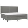 VidaXL Slat Bed Base with Mattress, Upholstered Bed, Double Bed, Adult Bedroom Interior Bed, Modern, 3131378