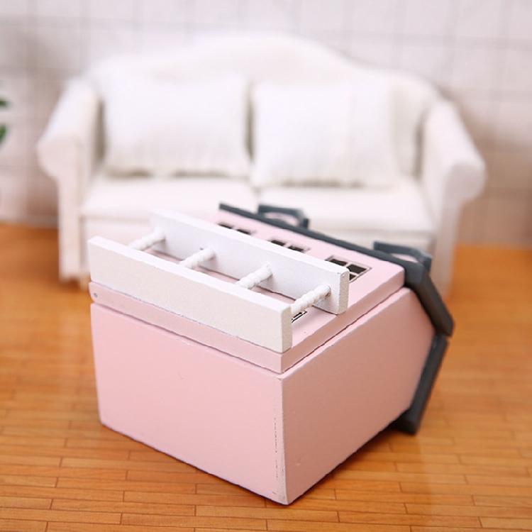 Mini Furniture Realistic Villa House Girls 1/12 for Doll Accs Adult Hobby Collec