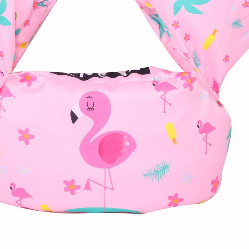 Kids Swim Floats Sleeve Vest Swimming Arm Band Floats with Waistband for Swimming Training Bird
