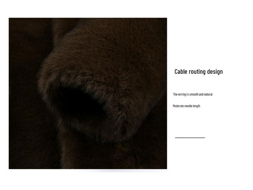 2025 Reversible Sable Fur Mid-Length Men's Coat: Winter Arrivals - Suit Collar, Warm Outerwear for Middle-Aged