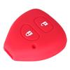 KEYYOU Silicone Key Shell Remote Key Case Cover For TOYOTA Corolla Hilux Vitz Rav4 Aqua Camry Land Cruis Car-styling 2 Buttons