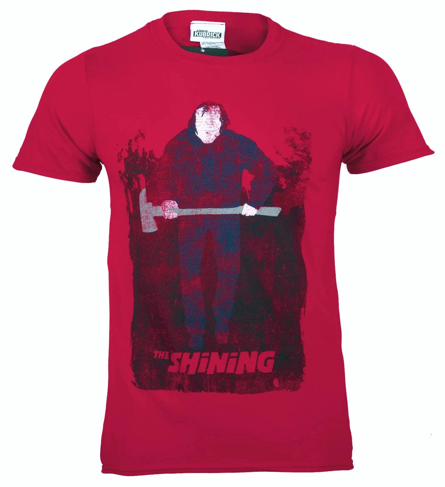 Official The Shining T Shirt Red Axe Jack Nicholson Stephen King Horror Movie S