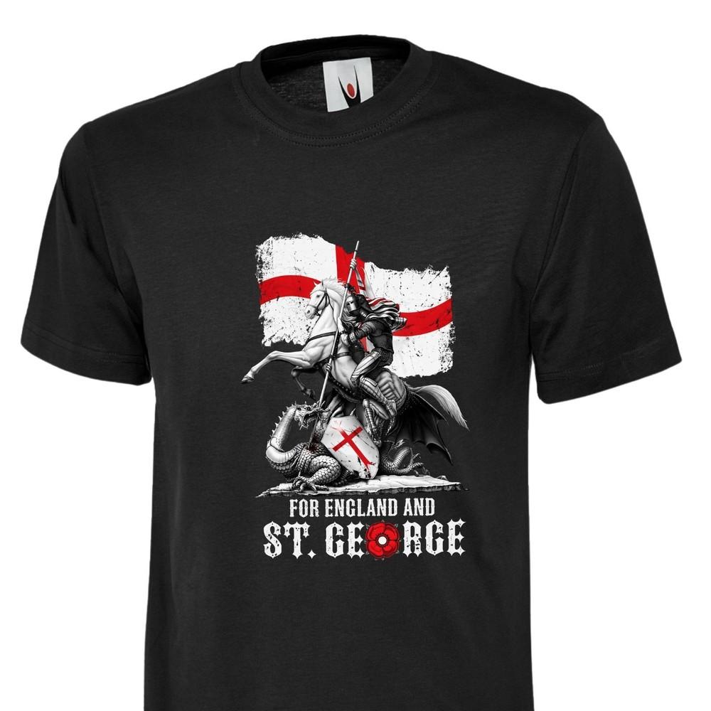 St georges day tshirt england british st georges unisex men women kids tee top
