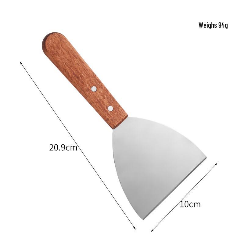 Stainless Steel Triangular Griddle Spatula Set