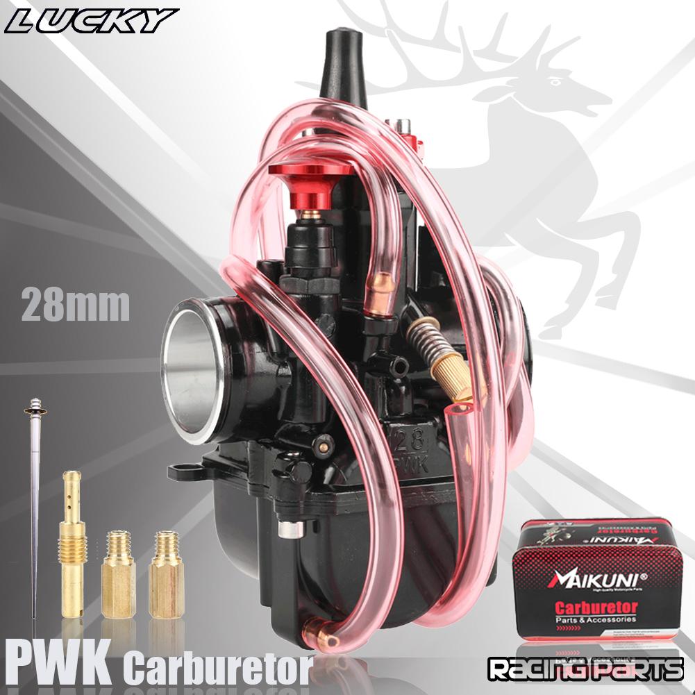 Universal PWK Carburetor 21 24 26 28 30 32 34 2T 4T 70cc to 350cc Motorcycle With Power Jet For Yamaha For Mikuni Koso ATV