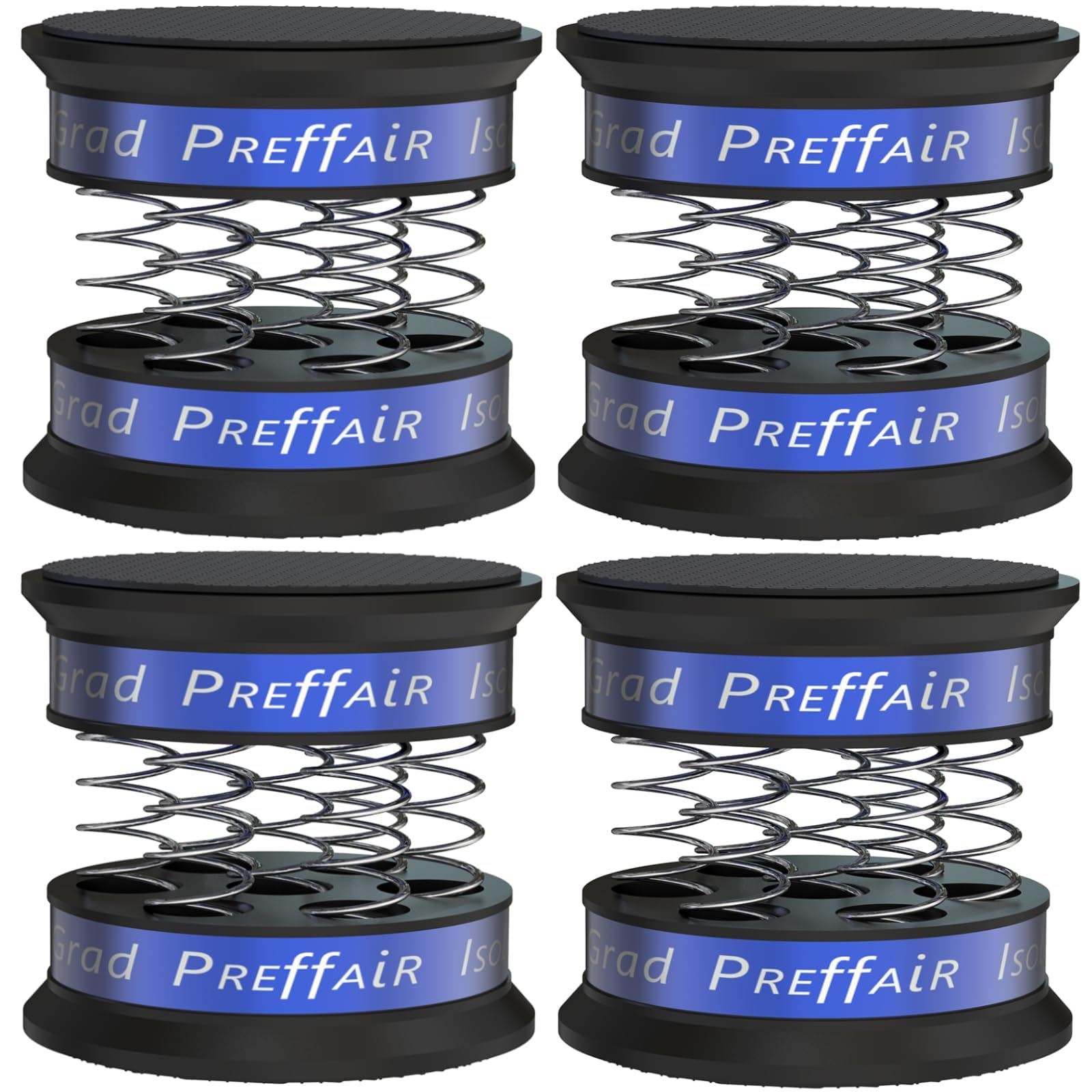 

Preffair Audiophile Turntable Isolation Stand Adjustable Aluminum Speaker Floor Protection Speaker Spring Damper Bottom Cushion for LP Vinyl Recorders чёрный