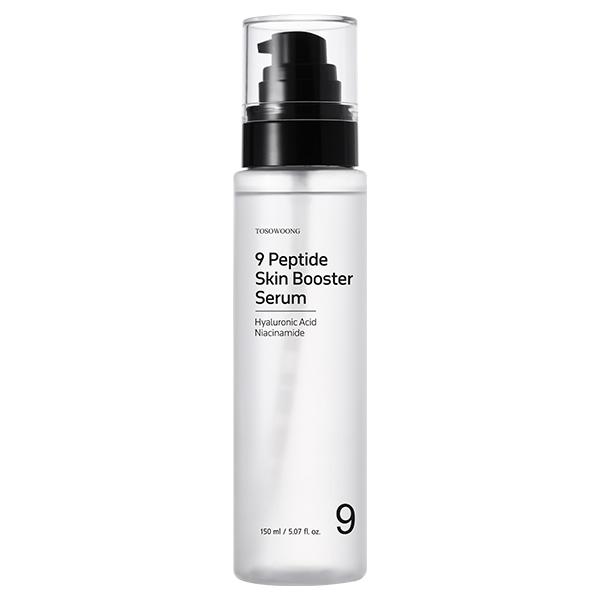 9 Peptide Skin Booster Serum 150ml. First-step booster effect after cleansing. 9 types of peptides.