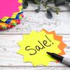 Juvale Bulletin Board Decorations - 120 Pack, 6 Neon Colors, 4 in x 4 in Starburst Cutouts - Blank Signs & Bulletin Board Cutouts for Classroom Decor