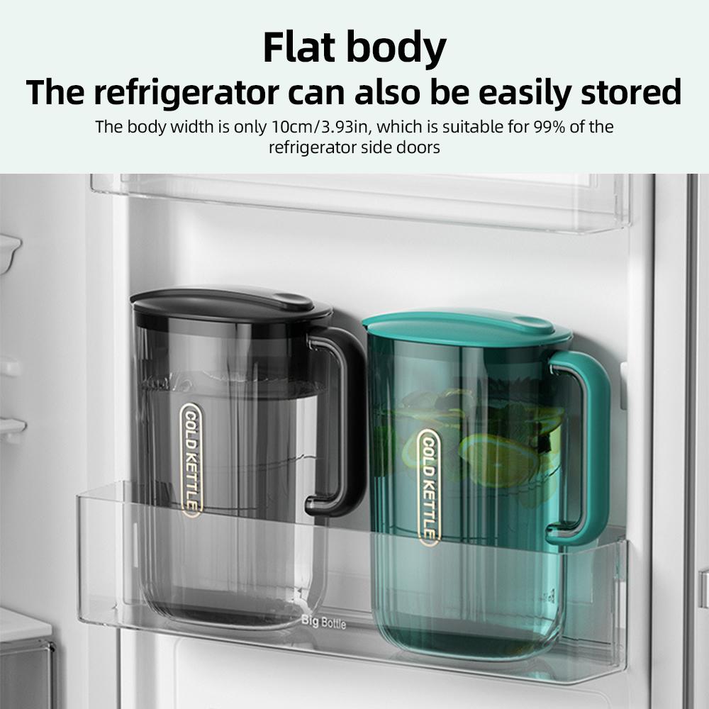 Džbán na vodu Dvířka lednice Džbán na vodu s rukojetí Nádobí na nápoje a zásobník na horkou