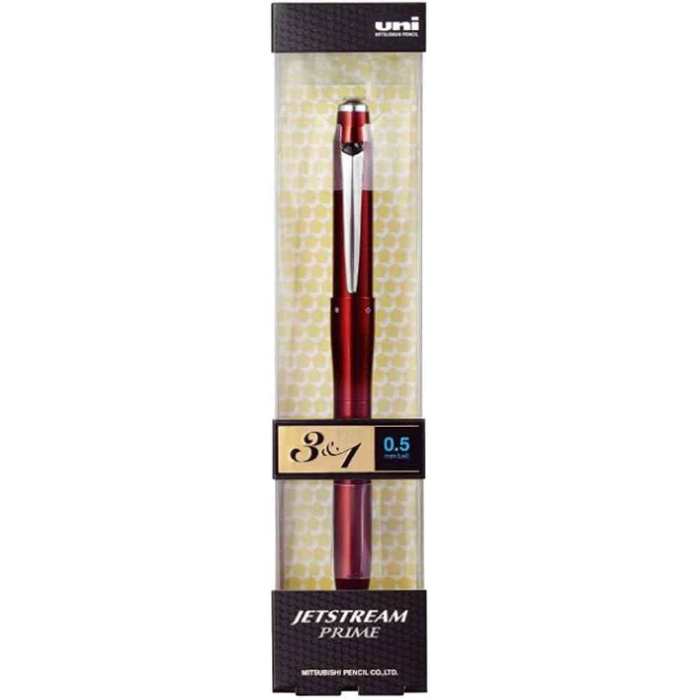Mitsubishi Pencil Multifunction Pen Jetstream Prime 3 & 1 0.5 Dark Bordeaux Easy to Write MSXE450...