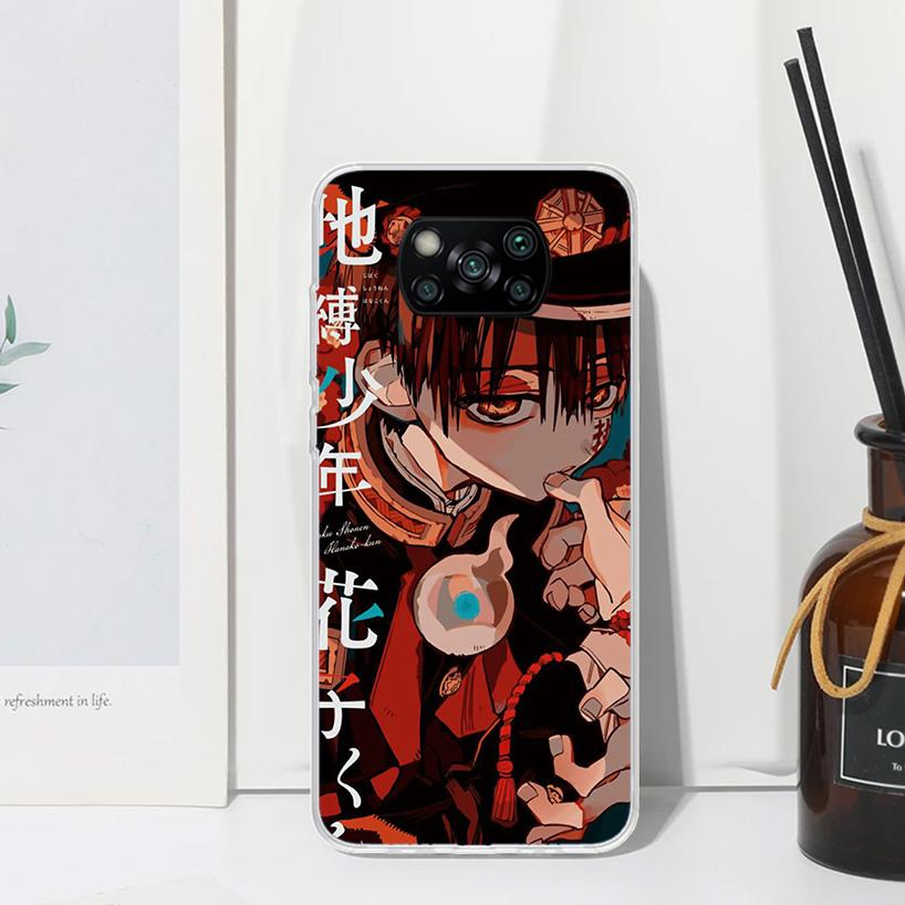 Toilet Bound Hanako Kun Anime Phone Case For Xiaomi Poco X7 X6 X5 M7 M8 Pro F7 Ultra Redmi 15C 15 13C 13 12C 12 10 10C 10A Art F