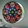 Vintage Self-adhesive European Stained Glass Film Window Anti-peeping Window Sticker Stained Glass Window Film Frosted / Etched