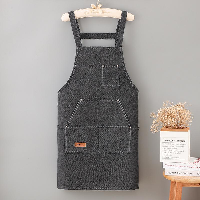 Men'S And Women'S H Type Belt Apron Not Easy To Fade Kitchen Belt Pocket Anti-Fouling Apron Wholesale