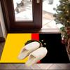 German Football Emblem Printed Area Rug for Office, Chair Rug, Decorative Carpet Floor Mat, Large Size Fan gifts Christmas gifts