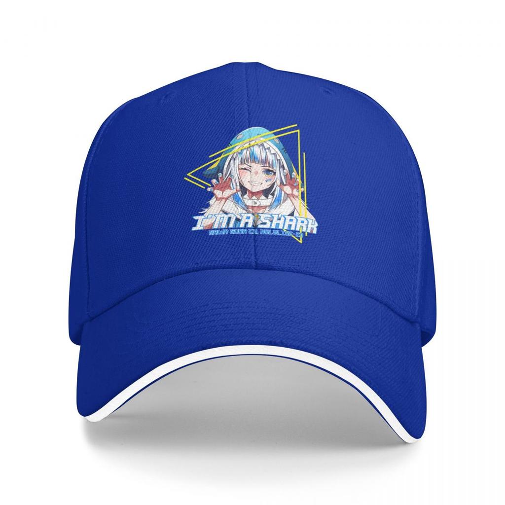 Baseball Caps Idol Showdown Hololive Gawr Gura Customized Men Women Casual Spring Caps