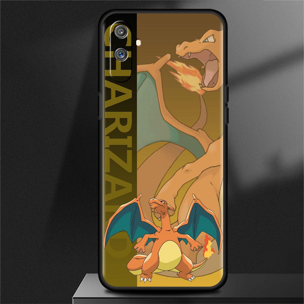 Hülle für Oppo Realme 8 C21Y 8i GT Neo 2 3 C21 7 9 Pro 6 C35 C20 Master C15 C12 C11 Silikon Handyhülle Retro Anime Pokemon Capa
