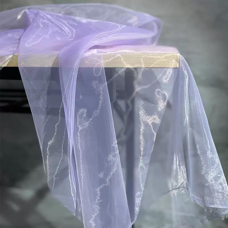 White Water Gauze: Light, Flowing, Transparent Yarn for Wedding Decor & Creative Exhibitions