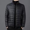 2024 Men's Stand Collar Lightweight Military Cotton Jacket for Winter
