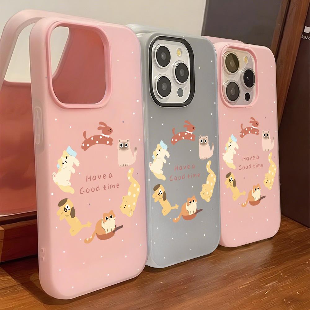 Painted Phone Case for iPhone 15 11 13 14 for 15 16 Pro Max 12 13 16 Pro Cute Fasion Funny Lanyard Phone Case Latest Top Selling Recommendations